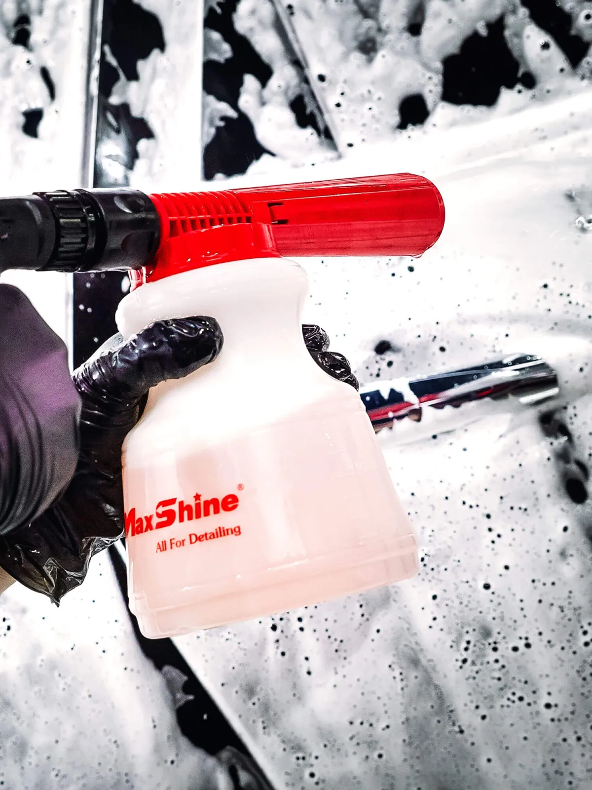 MAXSHINE Pistolet Niskociśnieniowy Do Piany 1000ml