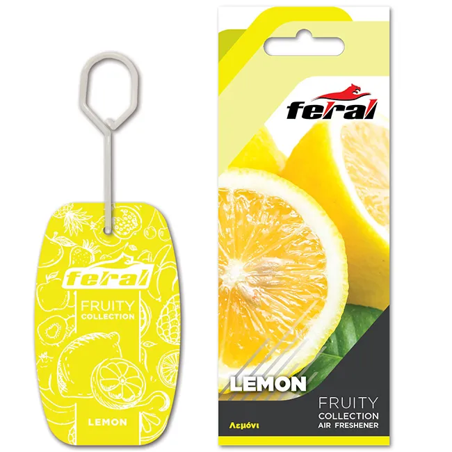 FERAL Zapach Fruity Collection Lemon Zawieszka