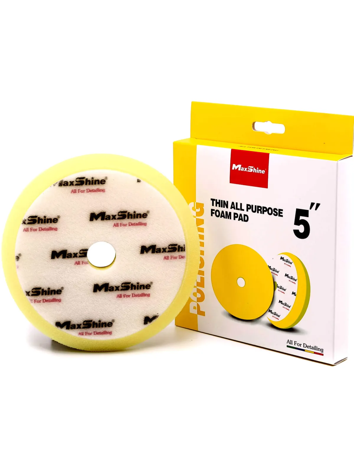 MAXSHINE Pad Polerski Polishing Yellow 125Mm