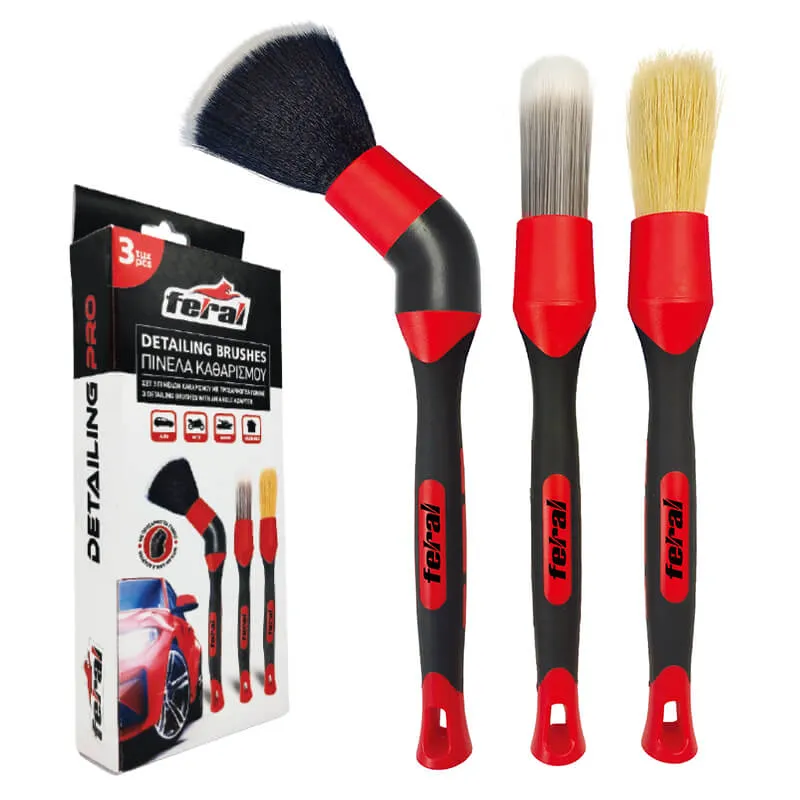 FERAL Szczotki Z Regulacją 3 Szt.