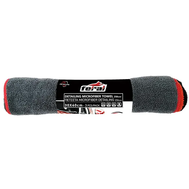 FERAL Mikrofibra Detailing Pro 30X40 Rolka 3Szt