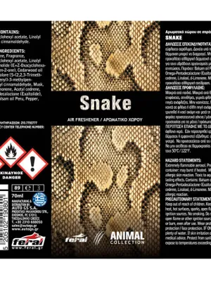 FERAL Zapach Animal Collection Snake 70ml 