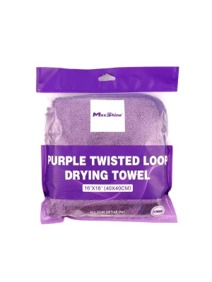 MAXSHINE Ręcznik Tw. Loop 600G 40X40cm Pur 3-Pack