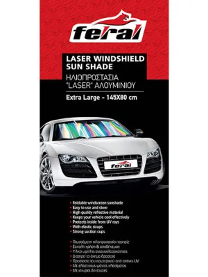 FERAL Osłona Przeciwsłoneczna Xl Laser 145X80Cm
