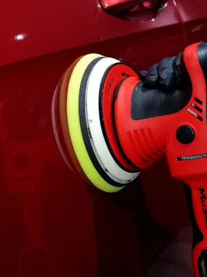 MAXSHINE Pad Pol. + Guma Low Profile Yellow 125Mm