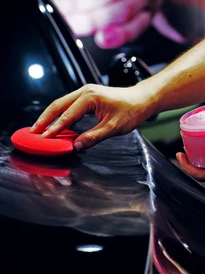 MAXSHINE Aplikator Pianka Ufo 10X2.5 cm Red 1 Szt.