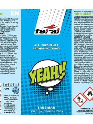 FERAL Zapach Freshener Spray Yeah 70ml 