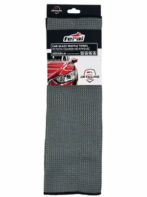FERAL Mikrofibra Do Szyb Waffle 40X40