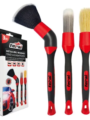 FERAL Szczotki Z Regulacją 3 Szt.