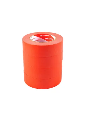 MAXSHINE Taśma Maskująca 36Mmx50M Red 4 Szt.