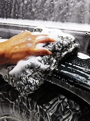 MAXSHINE Pad Do Mycia Mikrofibra Black&White 