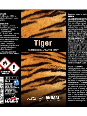 FERAL Zapach Animal Collection Tiger 70ml 