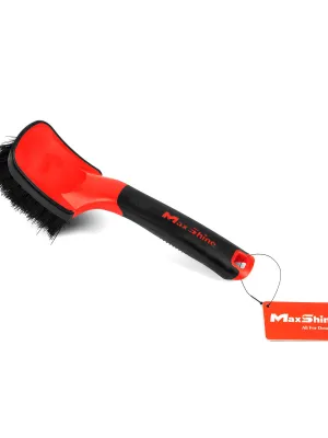 MAXSHINE Szczotka Do Opon Soft Grip RedBlack