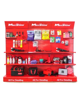 MAXSHINE Regał Detailingowy Wystawowy 3-Częściowy