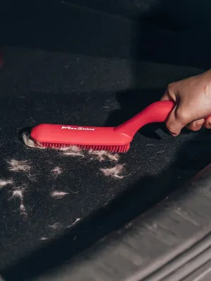 MAXSHINE Szczotka Silikon. Do Wewnętrza 29X8cm Red