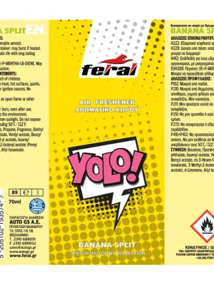 FERAL Zapach Freshener Spray Yolo 70ml 
