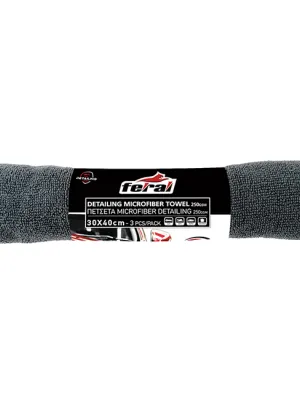 FERAL Mikrofibra Detailing Pro 30X40 Rolka 3Szt