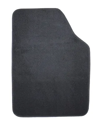 FERAL Dywaniki Luxury Welurowe 5Szt Czarne