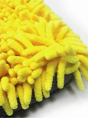 MAXSHINE Rękaw. Do Mycia Chenille Microf. YelGre
