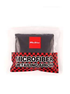 MAXSHINE Fartuch Mikrofibra Wodoodporny BlackRed