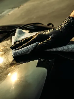 MAXSHINE Ręcznik Us.Wosku 350G 40X40cm Gra 1 Szt.