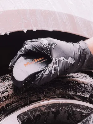 MAXSHINE Szczotka Do Opon Pp + Wood Ergon. Black 