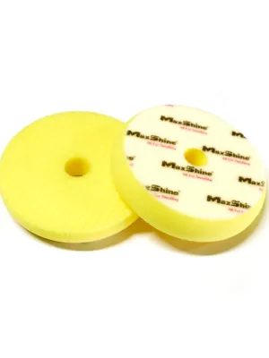 MAXSHINE Pad Polerski Cross Cut Yellow 125Mm
