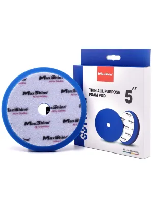 MAXSHINE Pad Polerski Cutting Blue 125Mm