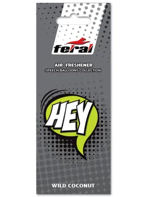 FERAL Zapach Speech Collection Hey 