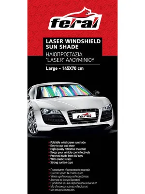FERAL Osłona Przeciwsłoneczna L Laser 145X70Cm