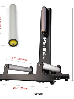 MAXSHINE Stojak Na Koło Detailingowy Black