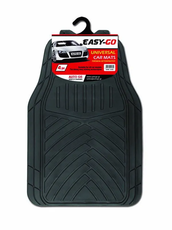 Produkt FERAL Dywaniki Easy Go 4Szt Gumowe Czarne Zdjęcie