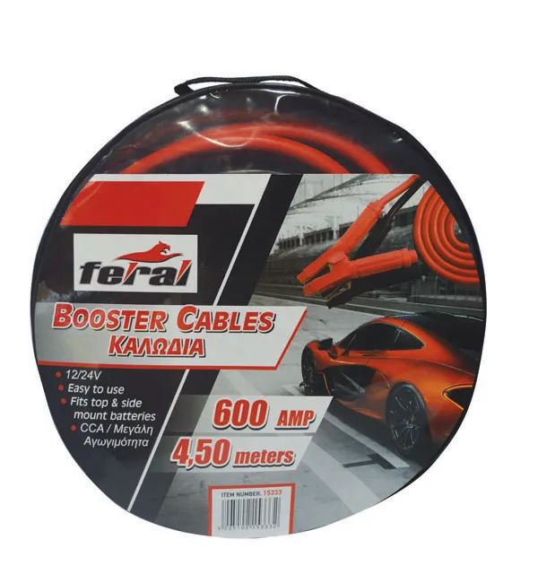 Produkt FERAL Przewody Rozruchowe 600Amp 4,5M Zdjęcie