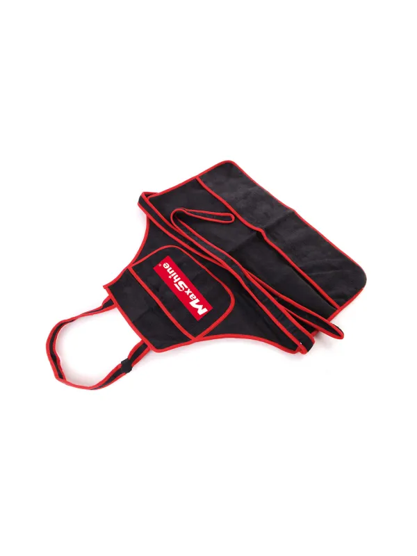 Produkt MAXSHINE Fartuch Mikrofibra Wodoodporny BlackRed Zdjęcie