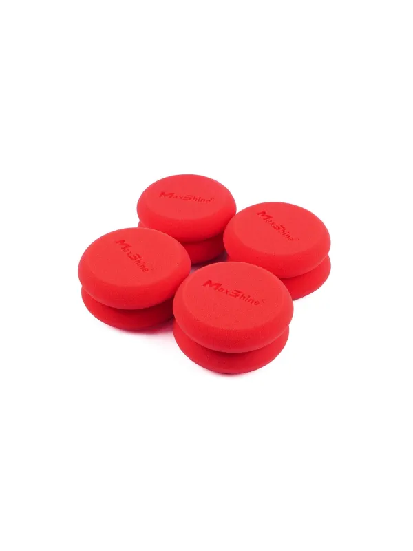 Produkt MAXSHINE Aplikator Pianka Ufo 10X2.5 cm Red 8-Pack Zdjęcie