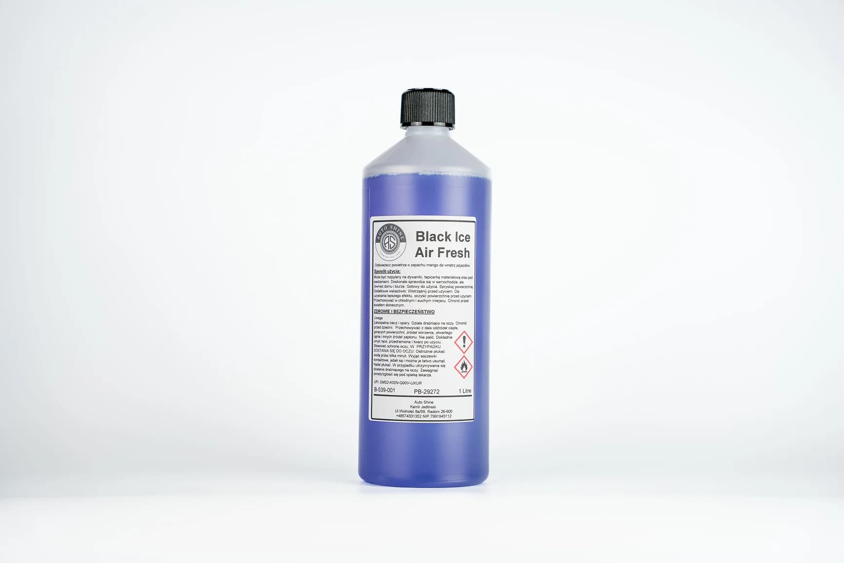 AUTO SHINE Black ice air fresh odświeżacz 1l