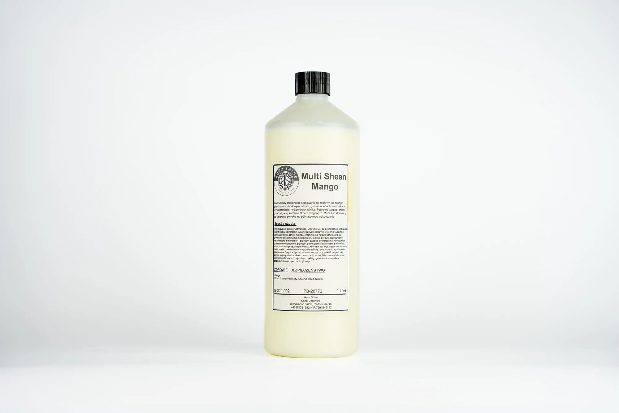 AUTO SHINE Multi sheen mango dressing do plast. 1l