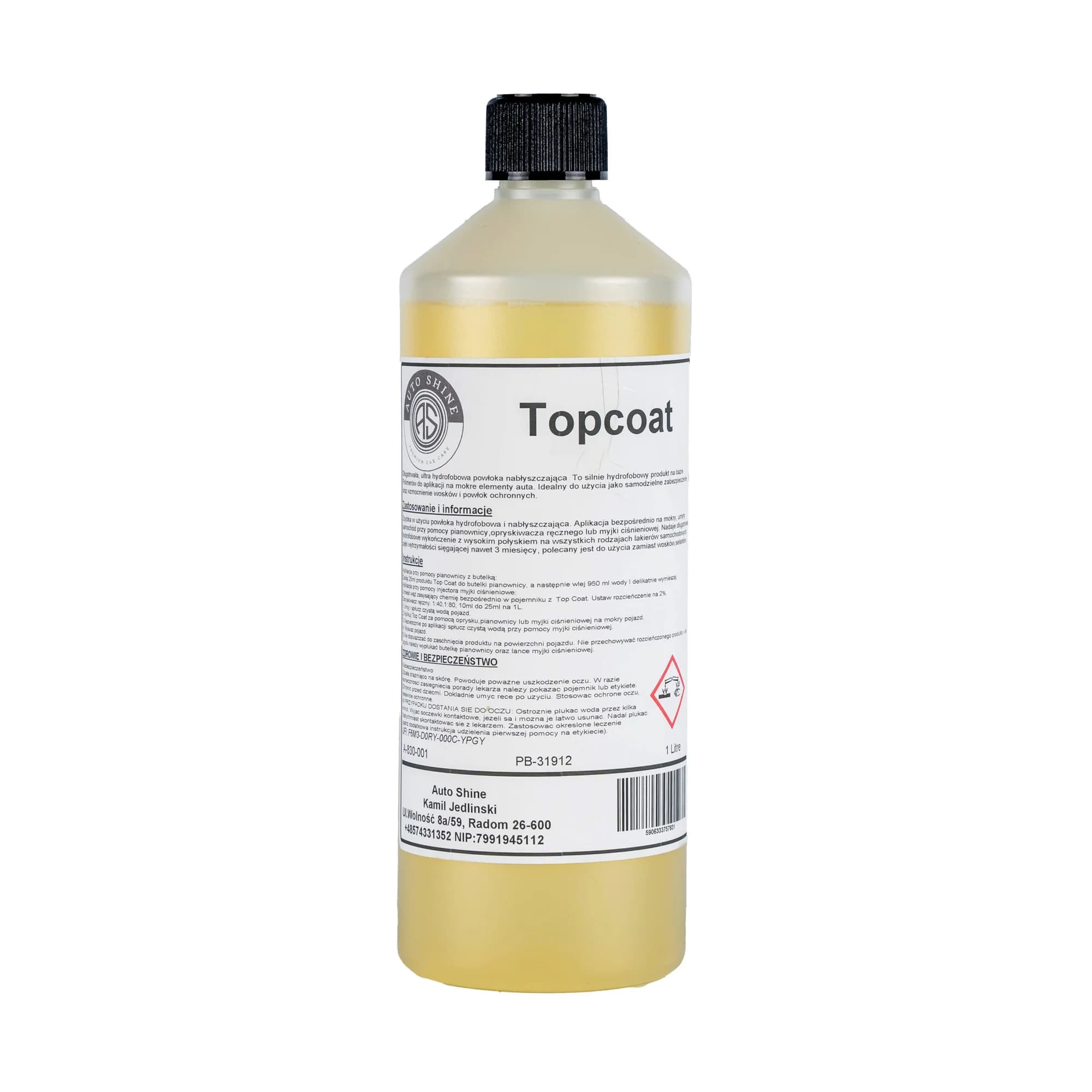 AUTO SHINE Top coat 1l