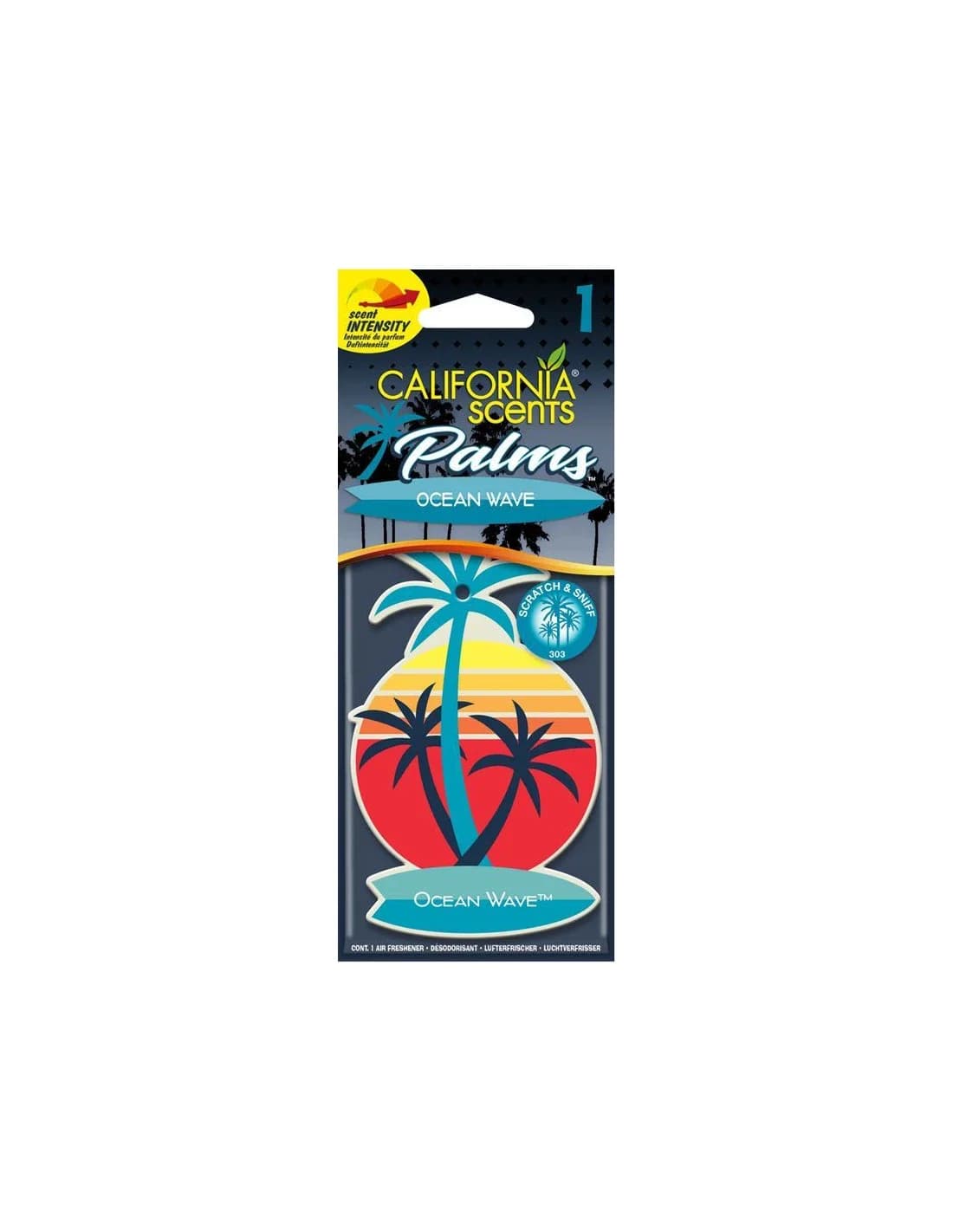 CALIFORNIA SCENTS CAR Palms ocean wave