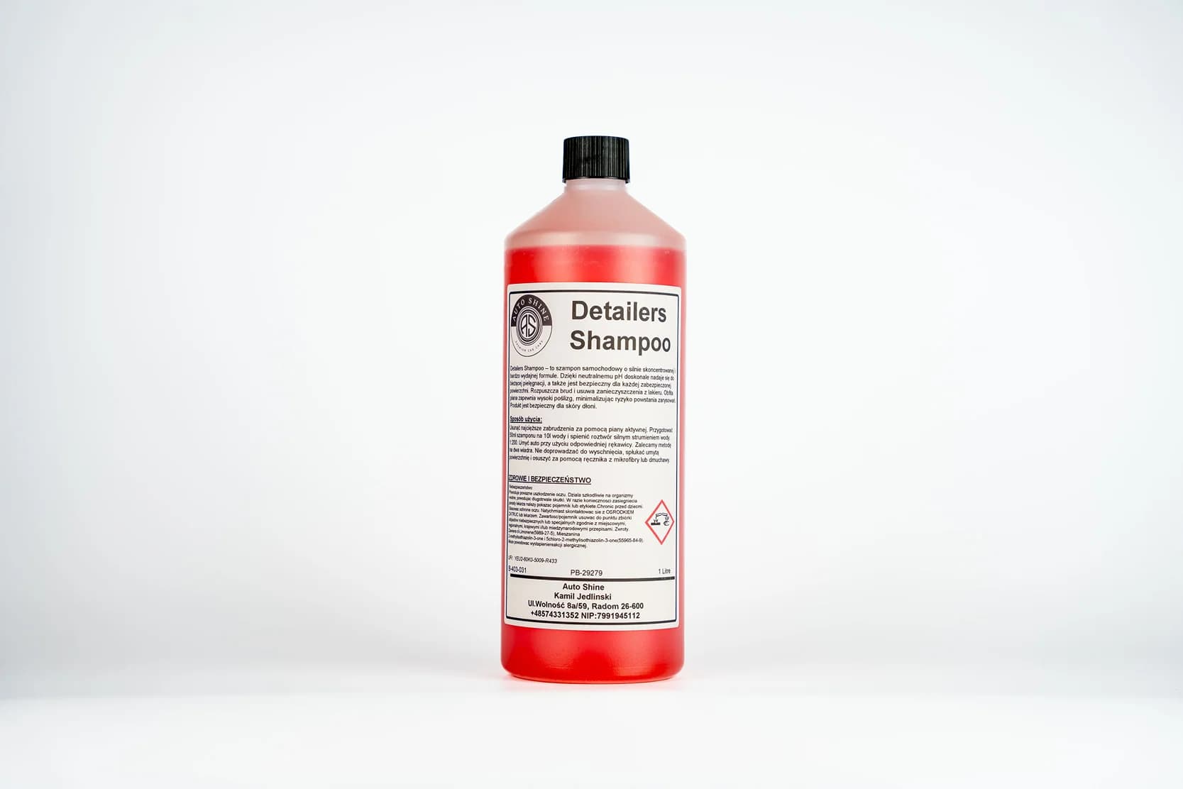 AUTO SHINE Detailers shampoo szampon koncentrat 1l
