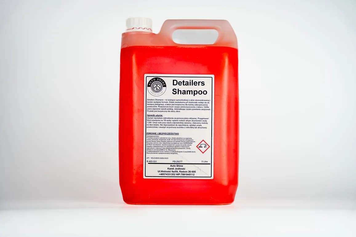 AUTO SHINE Detailers shampoo szampon koncentrat 5l