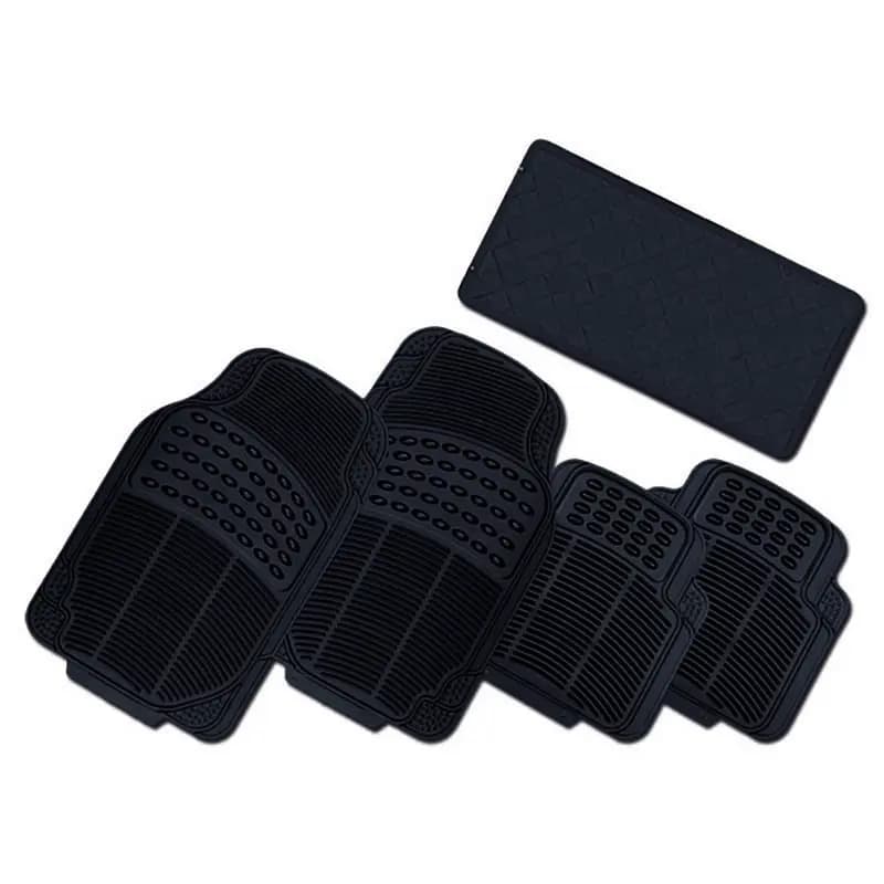 FERAL Dywaniki sport fidelity gumowe 5szt czarne