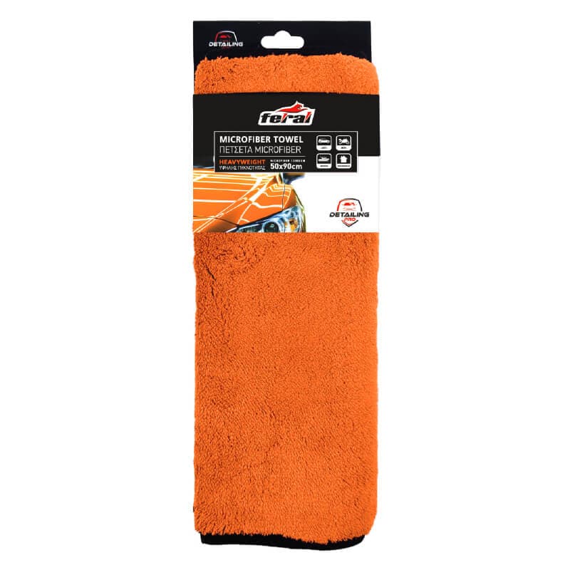 FERAL Ręcznik 50x90 1200g pomarańczowy
