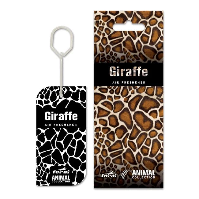 FERAL Zapach animal collection giraffe zawieszka