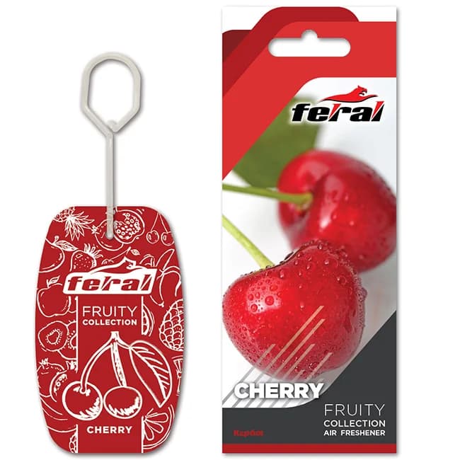 FERAL Zapach fruity collection cherry zawieszka