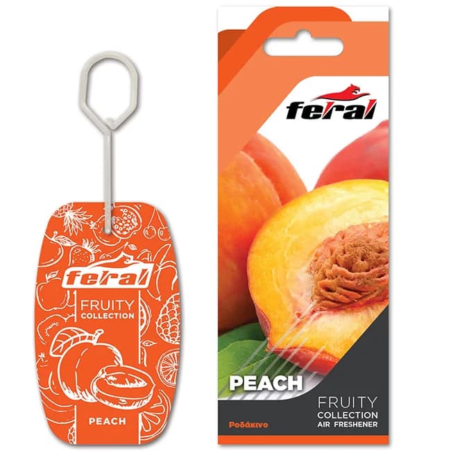 FERAL Zapach fruity collection peach zawieszka