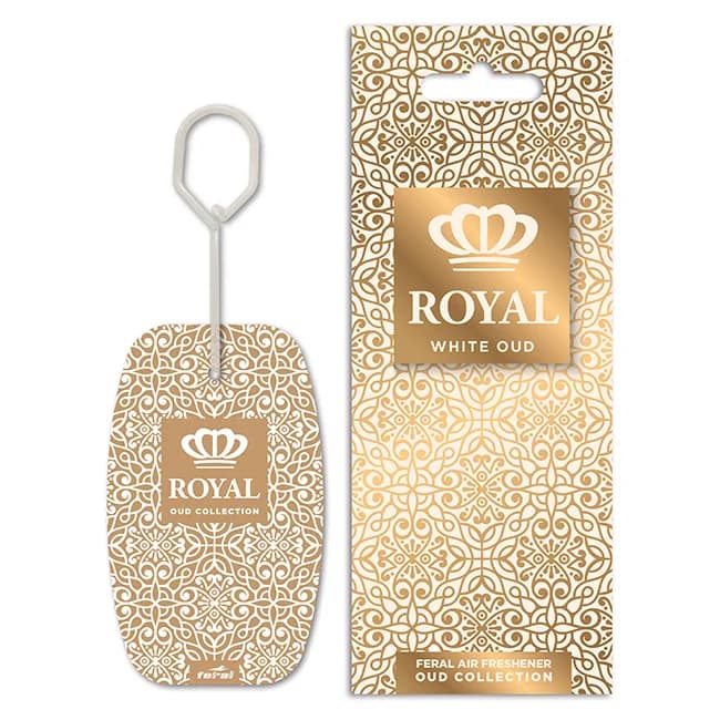FERAL Zapach royal collection white zawieszka