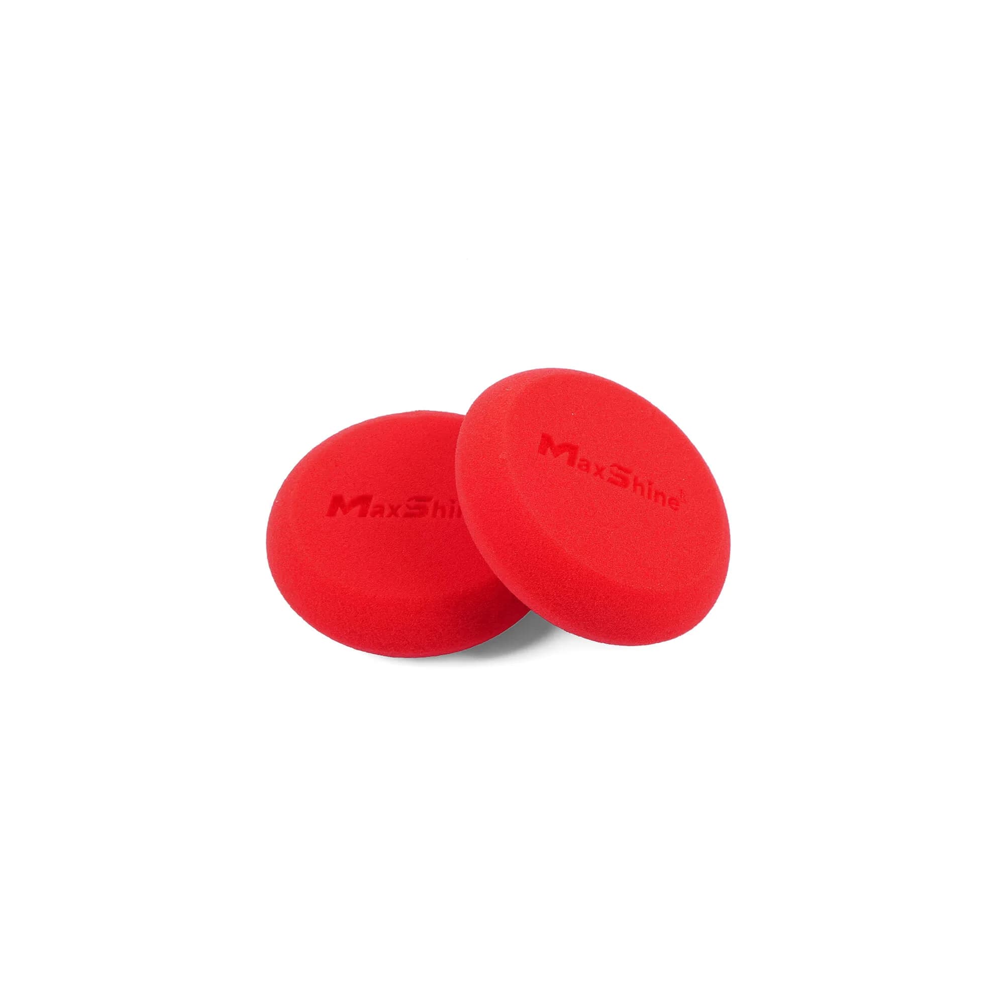 MAXSHINE Aplikator piankowy ufo 10x2.5 cm czerwony 1 szt.