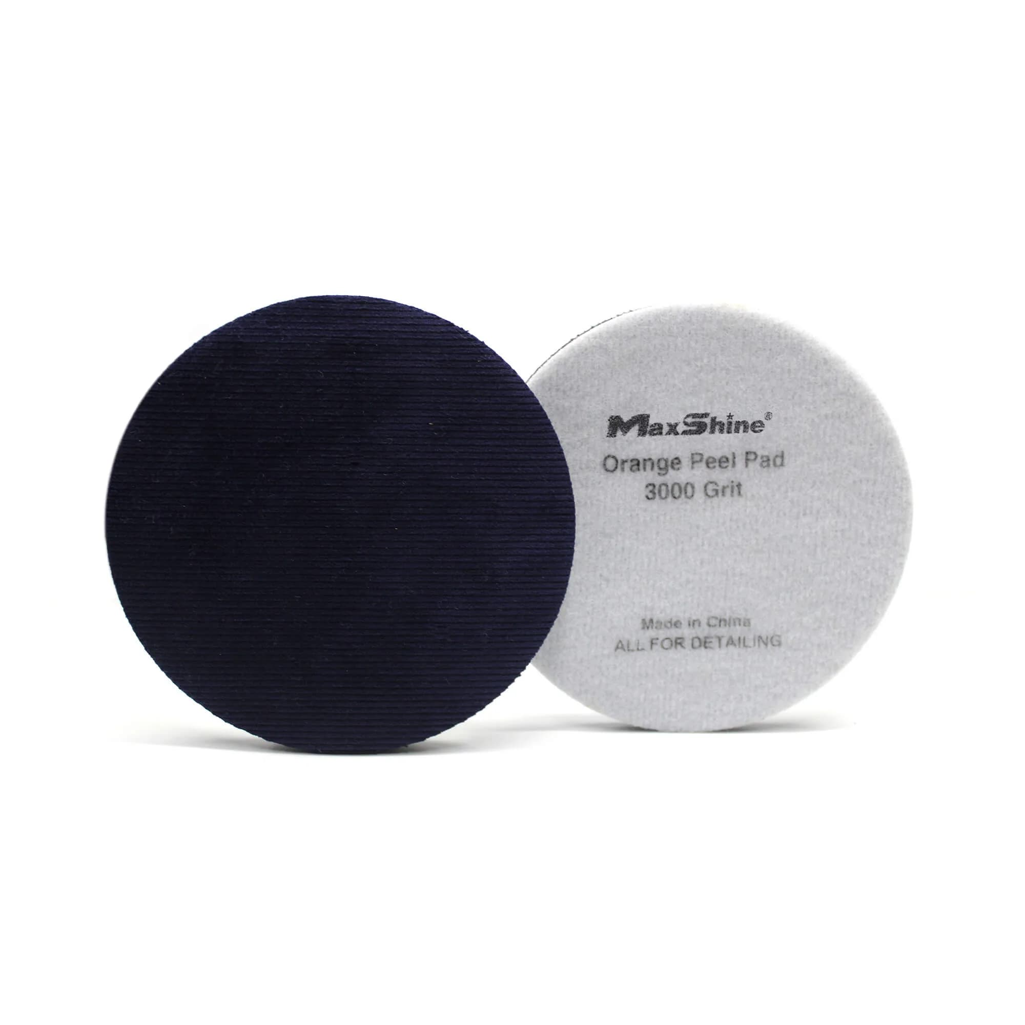 MAXSHINE Pad do polerowania orange peel pad 3000 velvet 3 cale/80mm fioletowy 2-pack