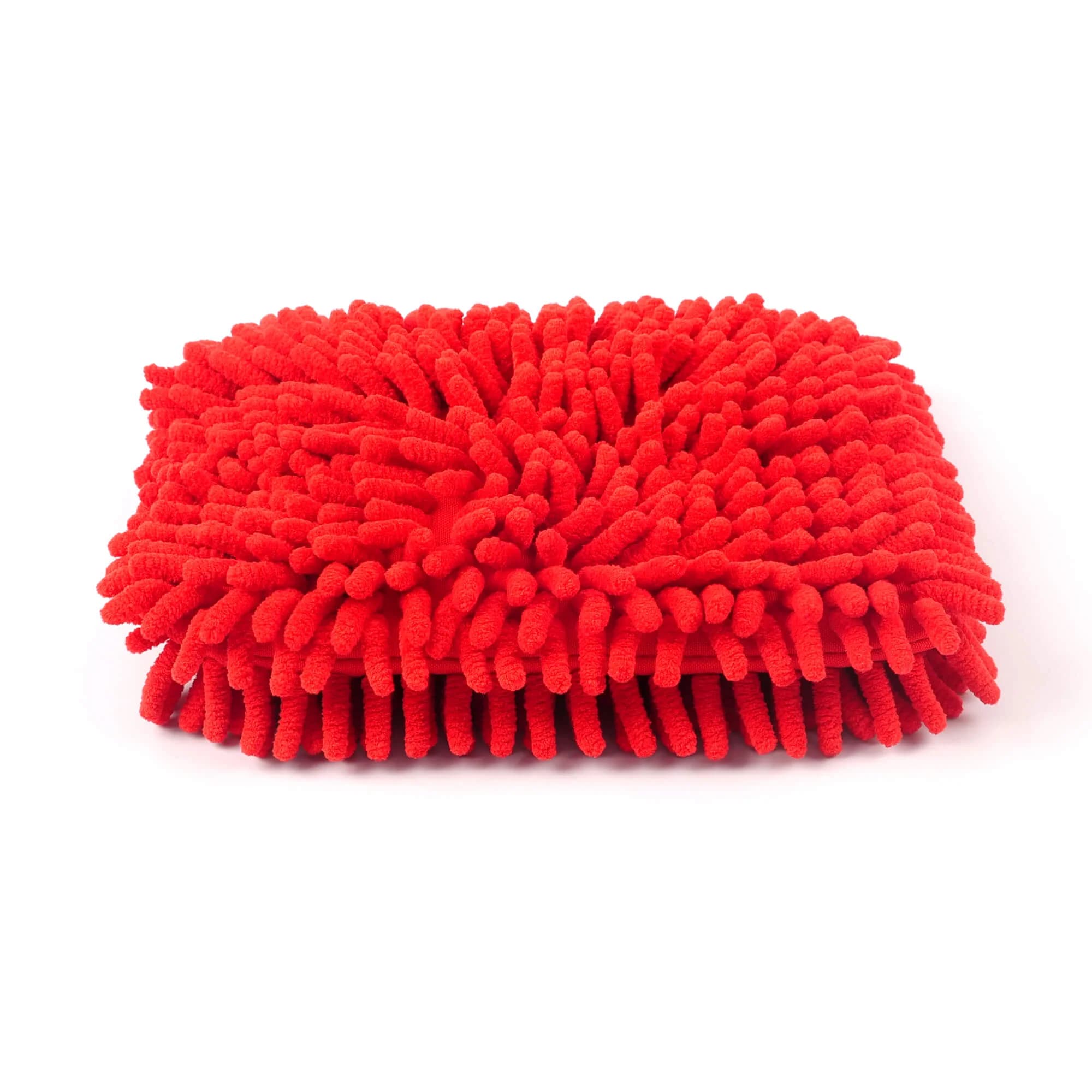 MAXSHINE Pad do mycia mikrofibra chenille red czerwony